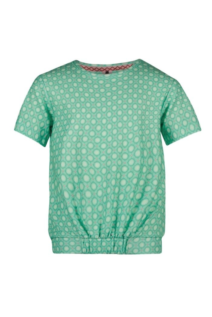 B.Nosy Meisjes t-shirt - Emily - Terazzo AOP B.Nosy Meisjes t-shirt - Emily - Terazzo AOPMateriaal