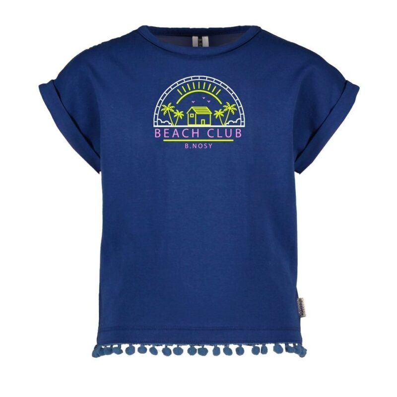 B.Nosy Meisjes t-shirt - Floor - Lake blauw B.Nosy Meisjes t-shirt - Floor - Lake blauwMateriaal
