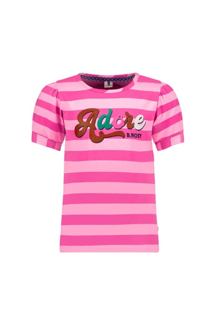 B.Nosy Meisjes t-shirt artwork - Cute streep B.Nosy Meisjes t-shirt artwork - Cute streep95% SCO 5% EA