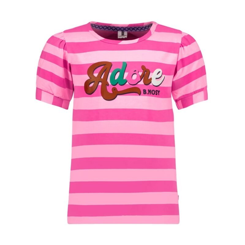 B.Nosy Meisjes t-shirt artwork - Cute streep B.Nosy Meisjes t-shirt artwork - Cute streep95% SCO 5% EA