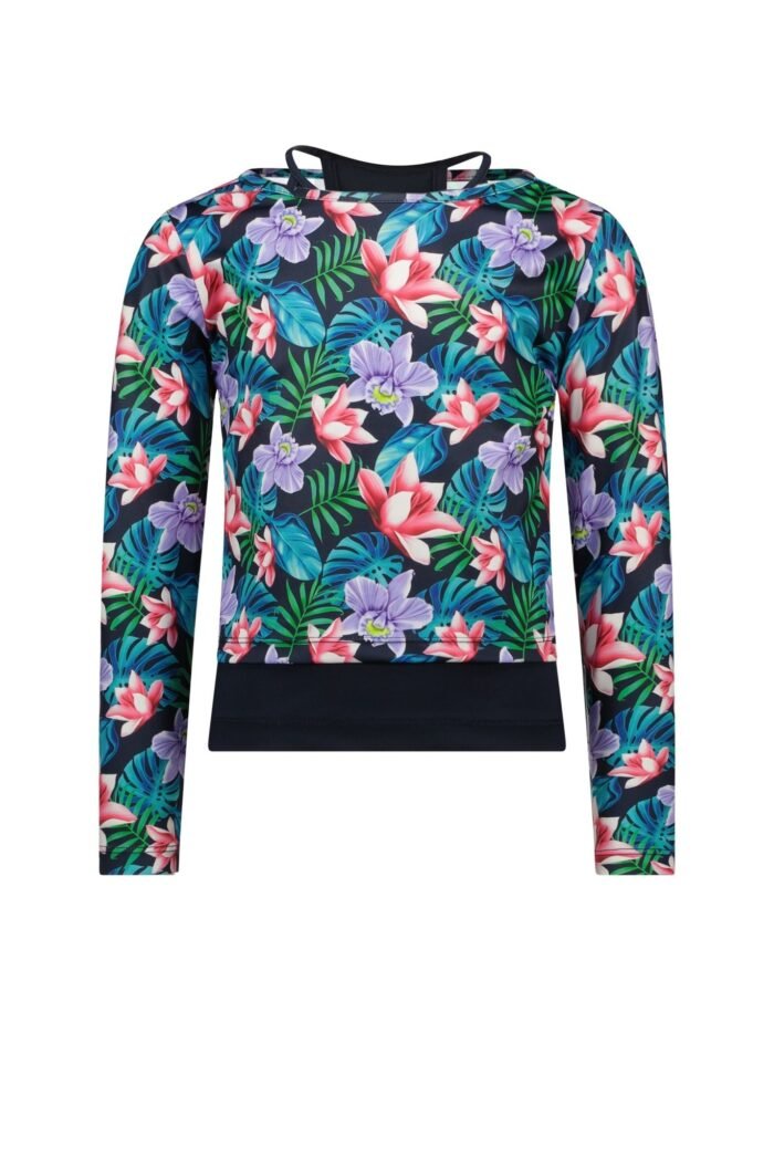 B.Nosy Meisjes tanktop met shirt 2-piece - Active bloemen AOP B.Nosy Meisjes tanktop met shirt 2-piece - Active bloemen AOPInterlock 79% polyester 21% ea