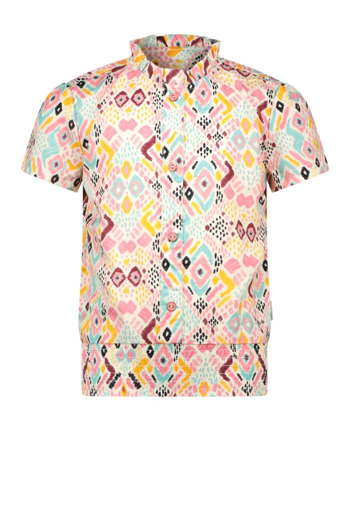 B.Nosy Meisjes top AOP - Hippie aztec B.Nosy Meisjes top AOP - Hippie aztec