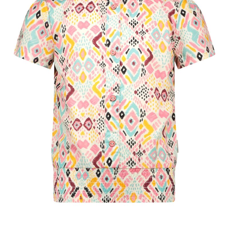 B.Nosy Meisjes top AOP - Hippie aztec B.Nosy Meisjes top AOP - Hippie aztec