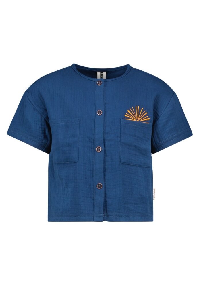 B.Nosy Meisjes top - Lake blauw B.Nosy Meisjes top - Lake blauw