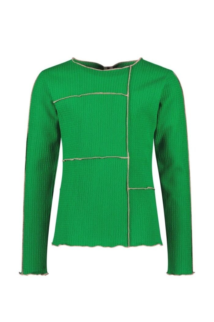 B.Nosy Meisjes top - Taylor - Amazon groen B.Nosy Meisjes top - Taylor - Amazon groenMateriaal 95% RPE 5% EA