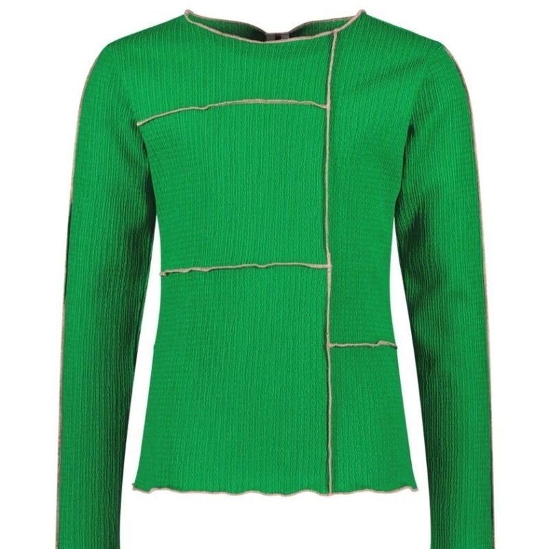 B.Nosy Meisjes top - Taylor - Amazon groen B.Nosy Meisjes top - Taylor - Amazon groenMateriaal 95% RPE 5% EA