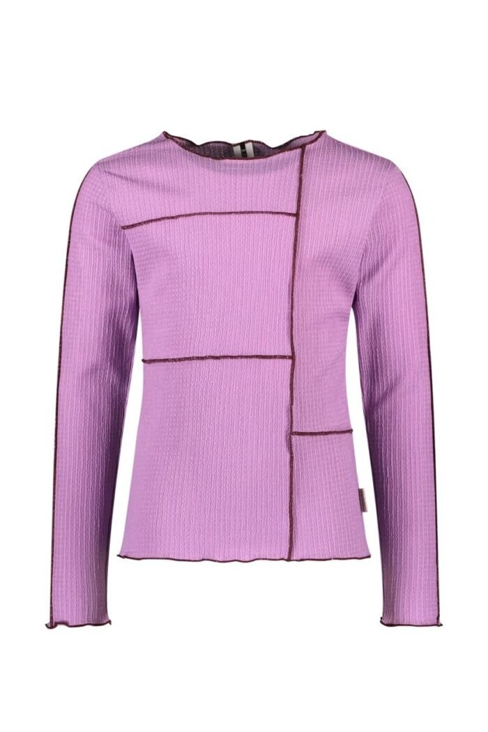 B.Nosy Meisjes top - Taylor - Helder paars B.Nosy Meisjes top - Taylor - Helder paarsMateriaal 95% RPE 5% EA