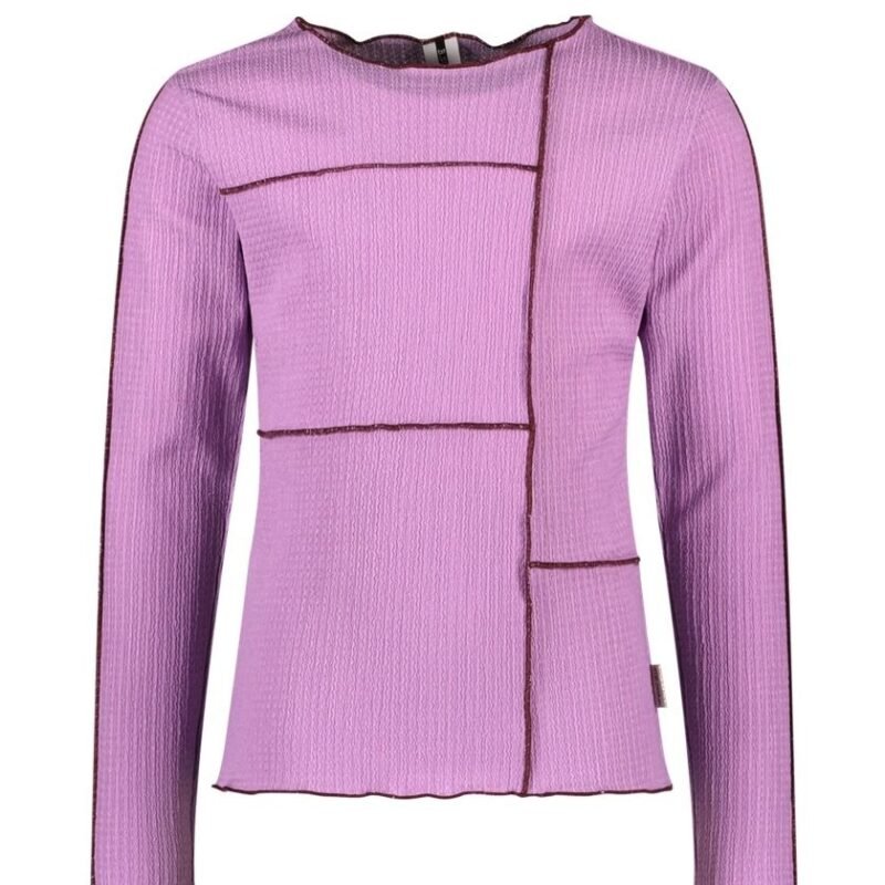 B.Nosy Meisjes top - Taylor - Helder paars B.Nosy Meisjes top - Taylor - Helder paarsMateriaal 95% RPE 5% EA