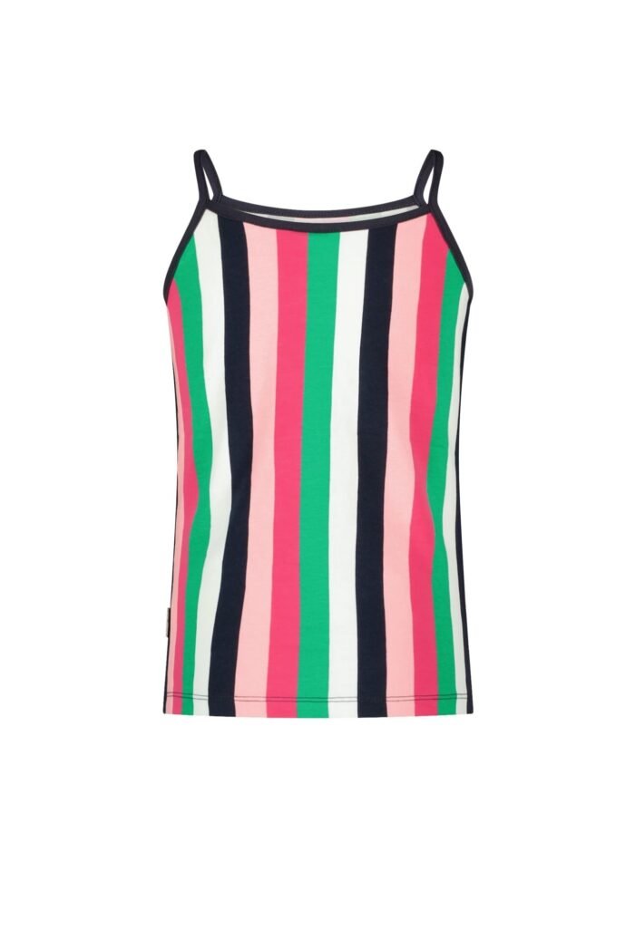 B.Nosy Meisjes top gestreept - multi B.Nosy Meisjes top gestreept - multiJersey 95% cotton