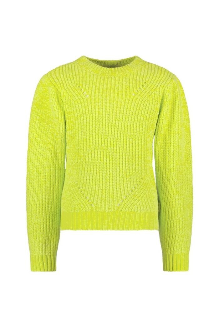 B.Nosy Meisjes trui gebreid - Kylie - Sharp groen B.Nosy Meisjes trui gebreid - Kylie - Sharp groenMateriaal 55% Acrylic
