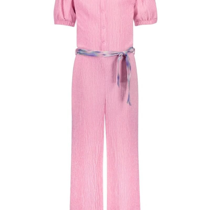 B.Nosy Zomer jumpsuit meisjes Roze - Pallas B.Nosy Zomer jumpsuit meisjes Roze - PallasMateriaal 98% recycled polyester