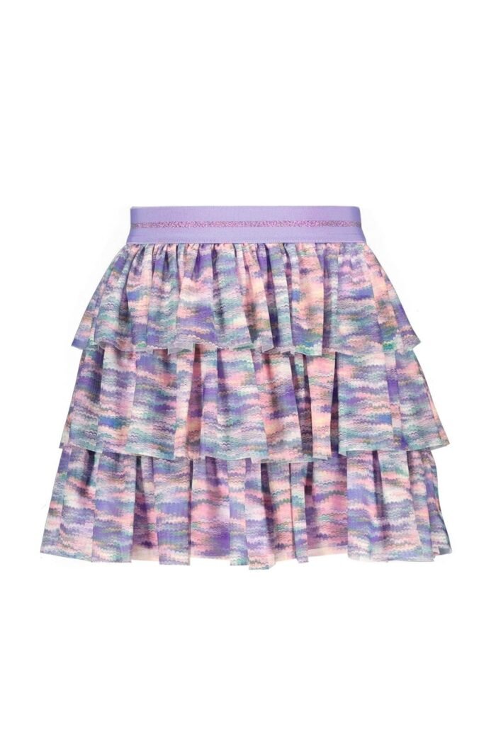 B.Nosy Zomer rok meisjes AOP multi - 3-laags - Ryma B.Nosy Zomer rok meisjes AOP multi - 3-laags - RymaMateriaal 100% recycled polyester