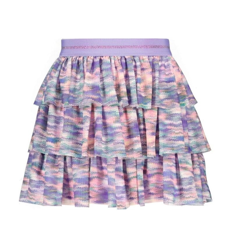 B.Nosy Zomer rok meisjes AOP multi - 3-laags - Ryma B.Nosy Zomer rok meisjes AOP multi - 3-laags - RymaMateriaal 100% recycled polyester