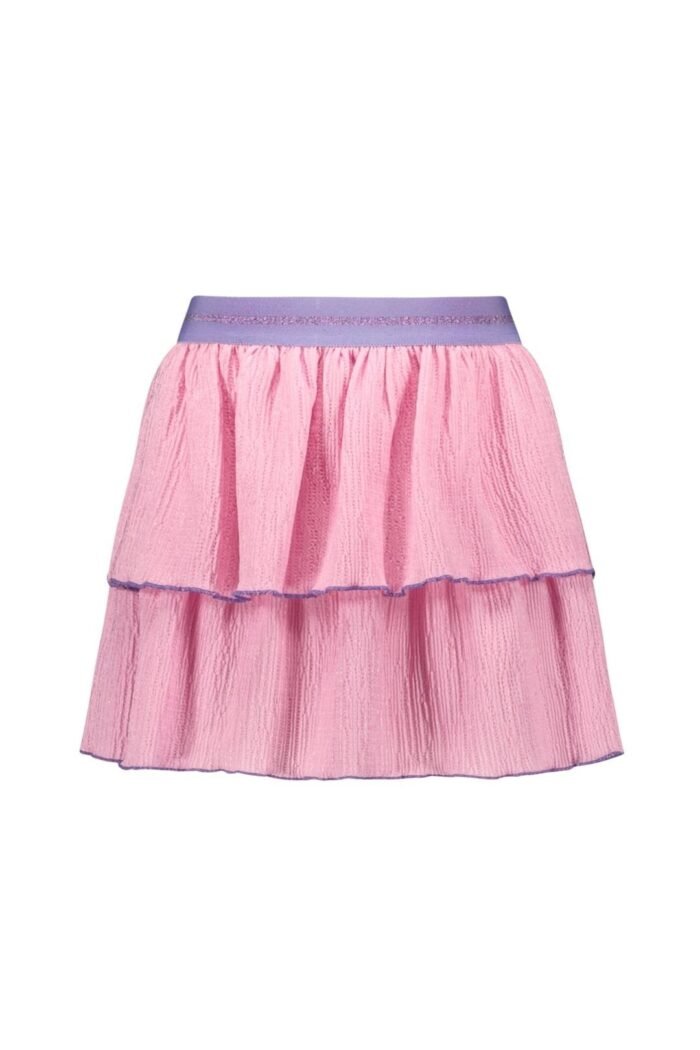 B.Nosy Zomer rok meisjes Roze - 2-laags - Rany B.Nosy Zomer rok meisjes Roze - 2-laags - RanyMateriaal 90% Polyamide 10% elastane