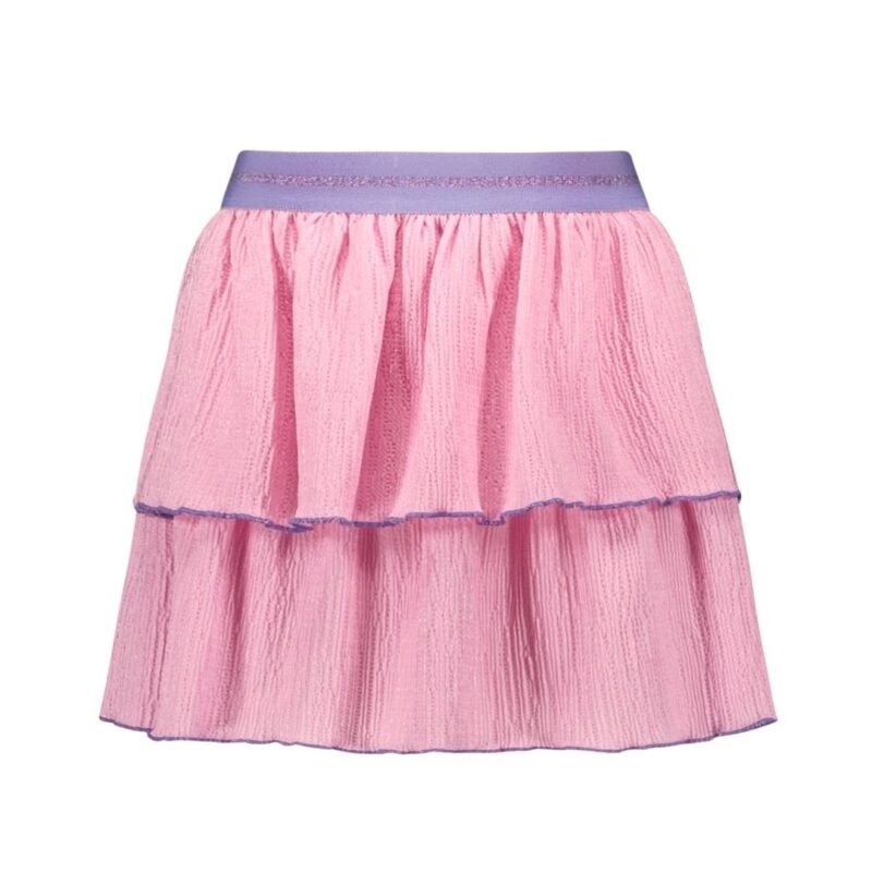 B.Nosy Zomer rok meisjes Roze - 2-laags - Rany B.Nosy Zomer rok meisjes Roze - 2-laags - RanyMateriaal 90% Polyamide 10% elastane
