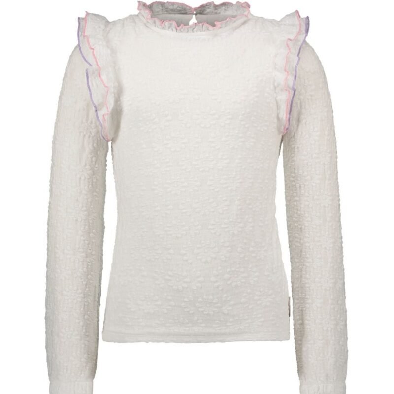 B.Nosy Zomer top meisjes Ecru beige - Bar B.Nosy Zomer top meisjes Ecru beige - BarMateriaal 90% Polyamide 10% elastane
