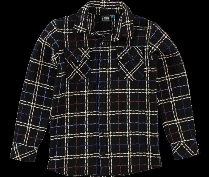 B'Chill Jongens shirt - Rutger - Zwart B'Chill Jongens shirt - Rutger - Zwart