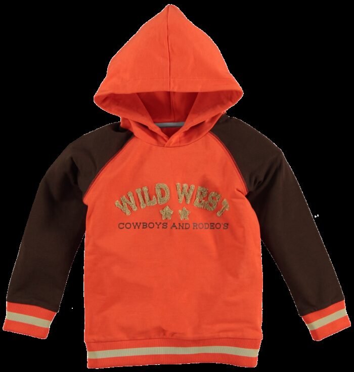 B'Chill Jongens sweater - Freek - Oranje B'Chill Jongens sweater - Freek - OranjeMateriaal