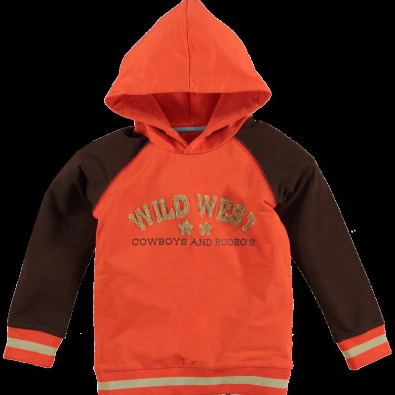 B'Chill Jongens sweater - Freek - Oranje B'Chill Jongens sweater - Freek - OranjeMateriaal