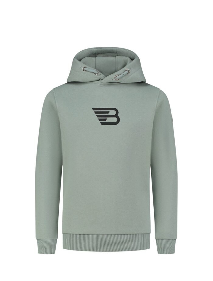 Ballin Hoodie slim fit - Donker mint Ballin Hoodie slim fit - Donker mintMateriaal
