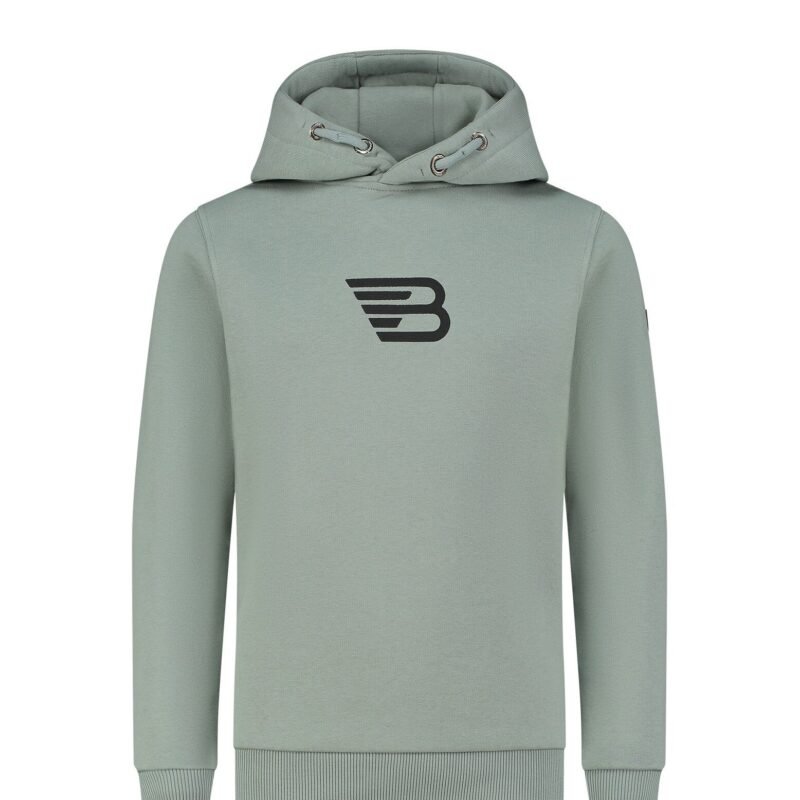 Ballin Hoodie slim fit - Donker mint Ballin Hoodie slim fit - Donker mintMateriaal