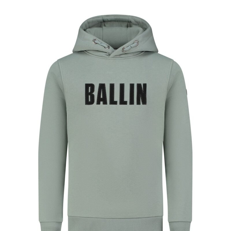 Ballin Hoodie slim fit - Donker mint Ballin Hoodie slim fit - Donker mintMateriaal