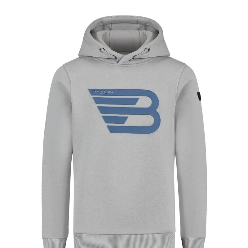 Ballin Hoodie slim fit - Grijs Ballin Hoodie slim fit - GrijsMateriaal