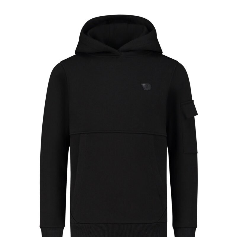 Ballin Hoodie slim fit - Zwart Ballin Hoodie slim fit - ZwartMateriaal