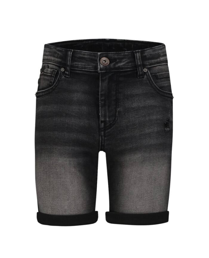 Ballin Jeans short Jaxx Skinny fit - Denim donker grijs Ballin Jeans short Jaxx Skinny fit - Denim donker grijsMateriaal
