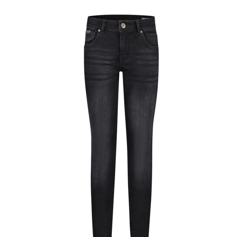Ballin Jongens broek skinny fit jeans - Zwart Ballin Jongens broek skinny fit jeans - ZwartMateriaal