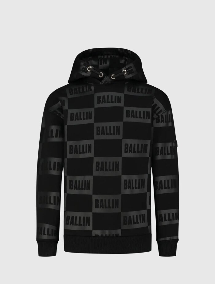 Ballin Sweater oversized fit - Zwart Ballin Sweater oversized fit - ZwartMateriaal