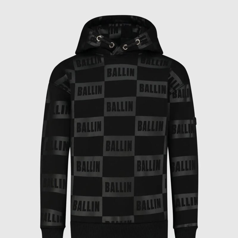 Ballin Sweater oversized fit - Zwart Ballin Sweater oversized fit - ZwartMateriaal