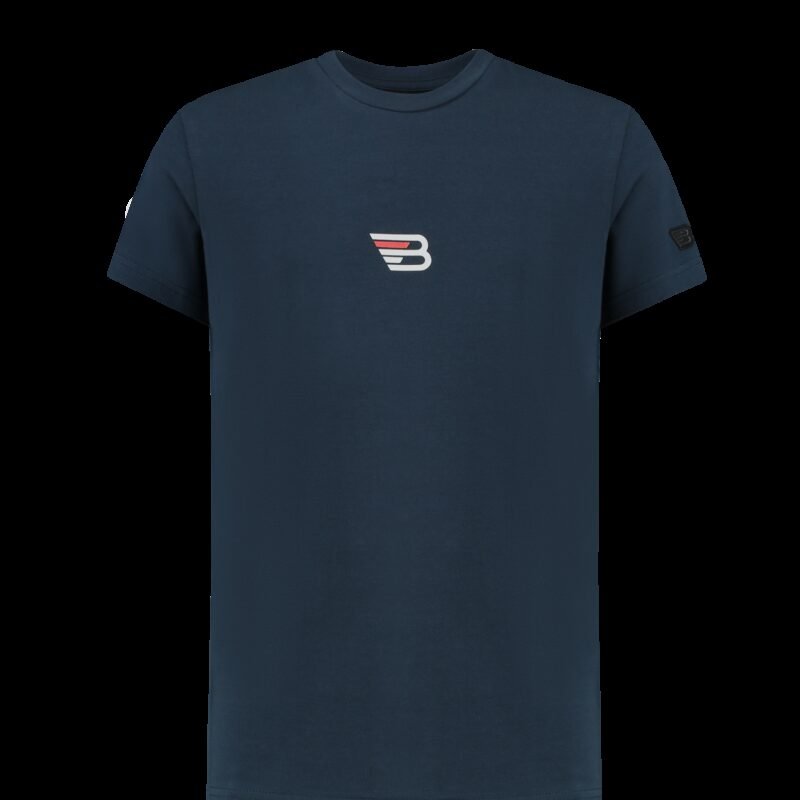Ballin T-shirt met print - Navy blauw Ballin T-shirt met print - Navy blauwMateriaal