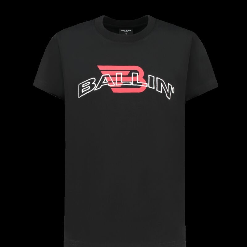 Ballin T-shirt met print - Zwart Ballin T-shirt met print - ZwartMateriaal