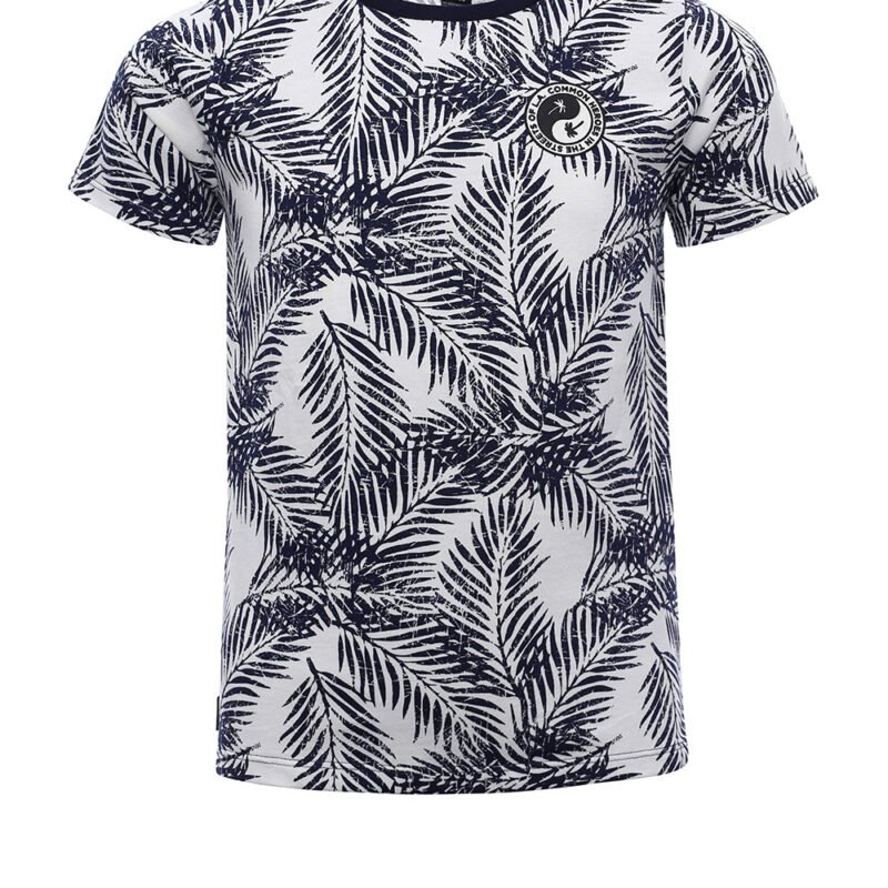Common Heroes Jongens t-shirt - Blauw jungle Common Heroes Jongens t-shirt - Blauw jungle 100% Cotton