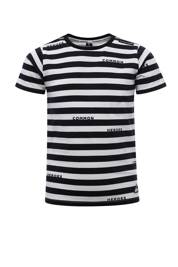 Common Heroes Jongens t-shirt - Gestreept Common Heroes Jongens t-shirt - Gestreept 100% Cotton