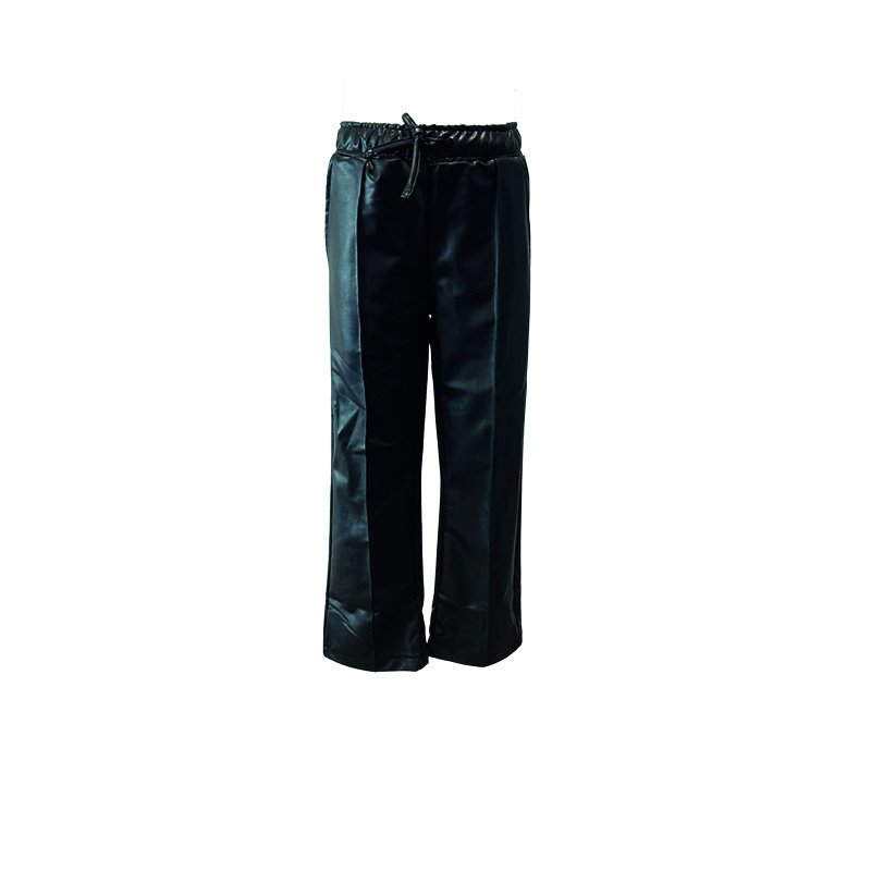 Dutch Dream denim Meisjes broek nep leer met rechte pijpen - Sina - Zwart Dutch Dream Denim Meisjes broek nep leer met rechte pijpen - Sina - ZwartMateriaal