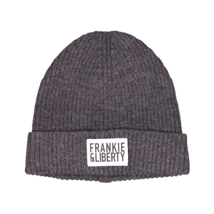 Frankie & Liberty Meisjes beanie - Pepper - 04.4 Dark Warm Grey Frankie & Liberty Meisjes beanie - Pepper - 04.4 Dark Warm GreyMateriaal