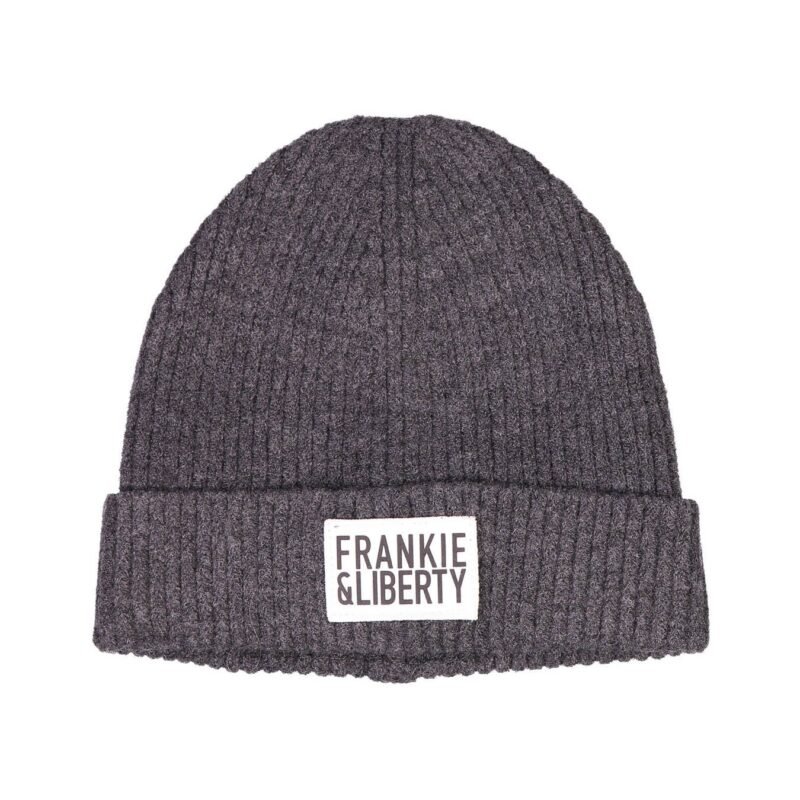 Frankie & Liberty Meisjes beanie - Pepper - 04.4 Dark Warm Grey Frankie & Liberty Meisjes beanie - Pepper - 04.4 Dark Warm GreyMateriaal