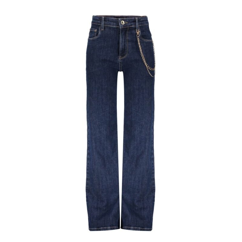 Frankie & Liberty Meisjes broek - Attitude Wide Leg - Dark Denim Frankie & Liberty Meisjes broek - Attitude Wide Leg - Dark DenimMateriaal