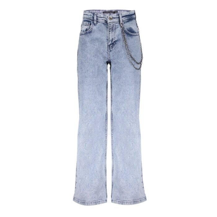 Frankie & Liberty Meisjes broek - Attitude Wide Leg Oversized - Snow Wash Denim Frankie & Liberty Meisjes broek - Attitude Wide Leg Oversized - Snow Wash DenimMateriaal