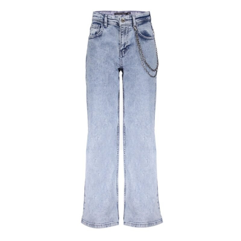 Frankie & Liberty Meisjes broek - Attitude Wide Leg Oversized - Snow Wash Denim Frankie & Liberty Meisjes broek - Attitude Wide Leg Oversized - Snow Wash DenimMateriaal