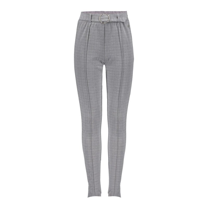Frankie & Liberty Meisjes broek - Chelsie - Zwart/wit geruit Frankie & Liberty Meisjes broek - Chelsie - Zwart/wit geruit