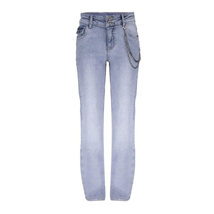Frankie & Liberty Meisjes broek - Love Bootcut - Light Blue Denim Frankie & Liberty Meisjes broek - Love Bootcut - Light Blue DenimMateriaal