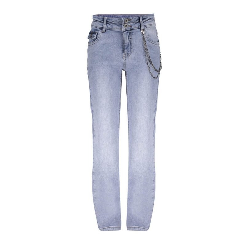Frankie & Liberty Meisjes broek - Love Bootcut - Light Blue Denim Frankie & Liberty Meisjes broek - Love Bootcut - Light Blue DenimMateriaal