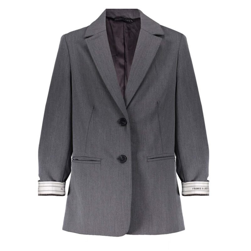 Frankie & Liberty Meisjes jasje - Pixie - 04.4 Dark Warm Grey Frankie & Liberty Meisjes jasje - Pixie - 04.4 Dark Warm GreyMateriaal