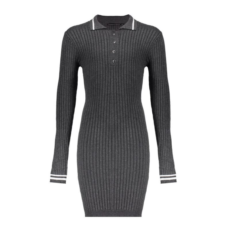 Frankie & Liberty Meisjes jurk - Paige - 04.4 Dark Warm Grey Frankie & Liberty Meisjes jurk - Paige - 04.4 Dark Warm GreyMateriaal