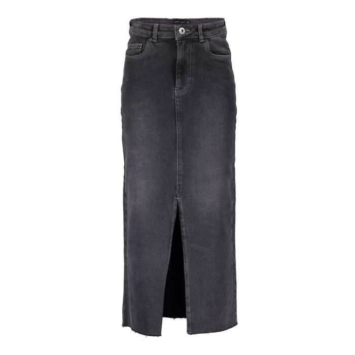 Frankie & Liberty Meisjes rok - Denim Maxi Skirt - Off Black Denim Frankie & Liberty Meisjes rok - Denim Maxi Skirt - Off Black DenimMateriaal