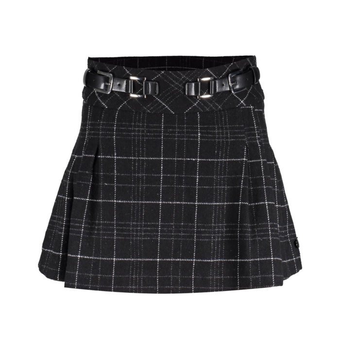 Frankie & Liberty Meisjes rok - Puck - Check Black/Off White Frankie & Liberty Meisjes rok - Puck - Check Black/Off WhiteMateriaal