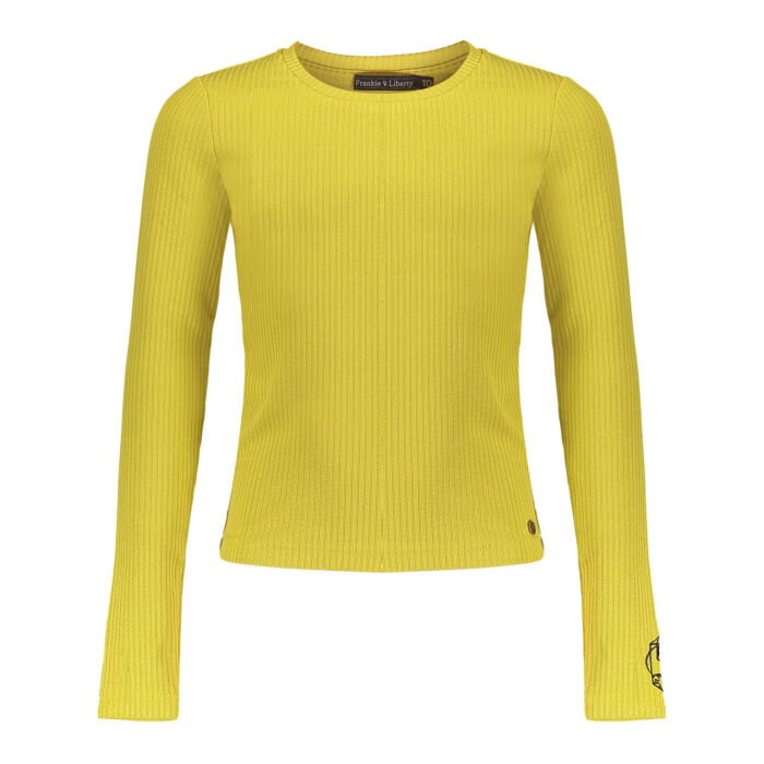 Frankie & Liberty Meisjes shirt - Kallie - Citronella Frankie & Liberty Meisjes shirt - Kallie - CitronellaMateriaal